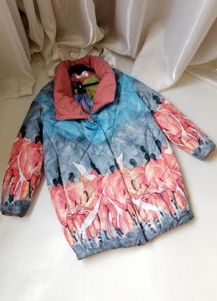 ⛔✅ куртка демі батал країна виробник: україна  ⚜️склад: 50%cotton.50%polyester.100%халофайбер2 фото