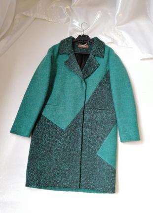 ✅ пальто жіноче пальто жіноче ⚜️склад 80%wool.7%cashmere.13%nylon розмір: 44 ширина плечей: 50 см2 фото