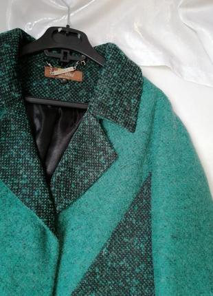 ✅ пальто жіноче пальто жіноче ⚜️склад 80%wool.7%cashmere.13%nylon розмір: 44 ширина плечей: 50 см4 фото