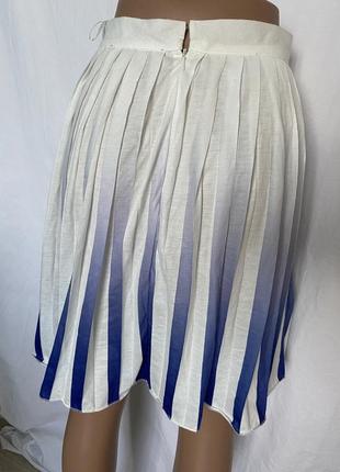 Фирменная юбка плисе 6 размера4 фото