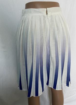Фирменная юбка плисе 6 размера3 фото