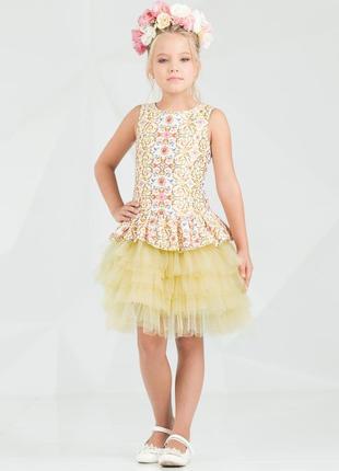Платье для девочки zironka  98, 116  зиронька1 фото