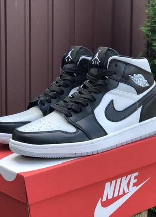 nike air jordan 1 retro white black grey 1499 99088545