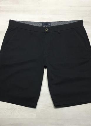 Брендові чоловічі чорні шорти кежуал чіноси фірмові чоловічі чорні кежуал шорти чиносы