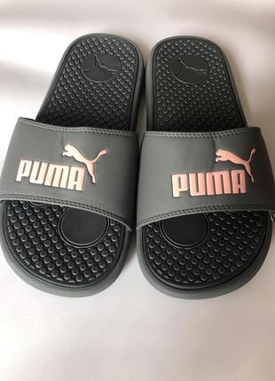 Жіноче літнє взуття puma, шльопанці оригінал3 фото