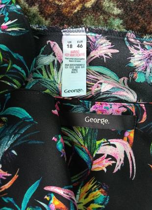 Блузка майка топ чорна 18/46 george6 фото