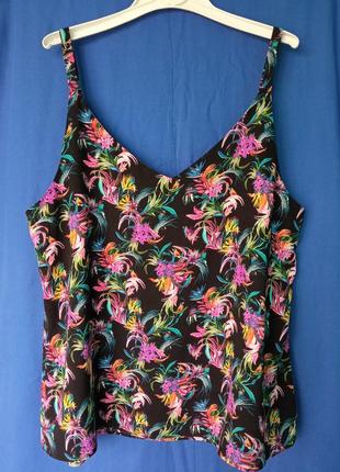 Блузка майка топ чорна 18/46 george3 фото