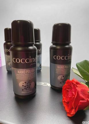 Рідка паста-блиск для шкіри чорний coccine nano polish 75мл2 фото