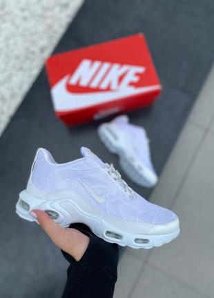 Кросівки жіночі nike air max plus tn white/ кроссовки женские найк аир макс плюс тн