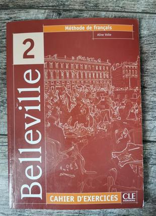 Belleville 2 cahier d exercices + cd audio французька мова підручник1 фото