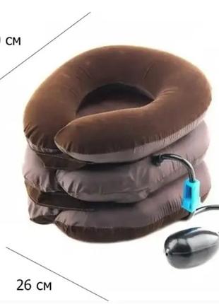 Ортопедичний надувний комір подушка для шиї, подушка для шиї4 фото