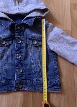 Модная джинсовая куртка на мальчика3 фото