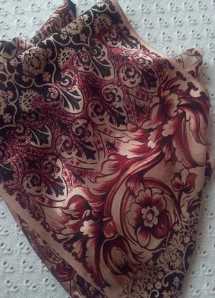 Шовковий шарф jane shilton дизайнерский шарфик из натурального шелка6 фото
