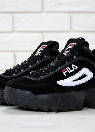 Кросівки жіночі fila disruptor 2 black (замш)

/ женские кроссовки фила4 фото