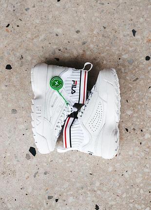Кросівки жіночі fila evo sock white / жіночі кросівки філа4 фото