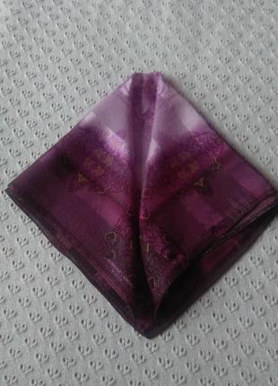 Хустинка шовкова adrienne landau хустина із натурального шовку платок шелковый дизайнерский2 фото
