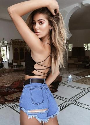 Топ з відкритою спинкою