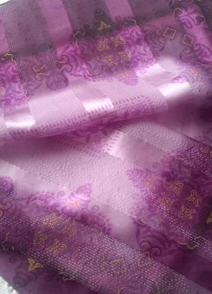 Хустинка шовкова adrienne landau хустина із натурального шовку платок шелковый дизайнерский6 фото
