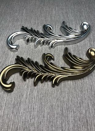 Тримач керамічний для штор пір'їна. тримач для підхватів, штор і гардин 1шт