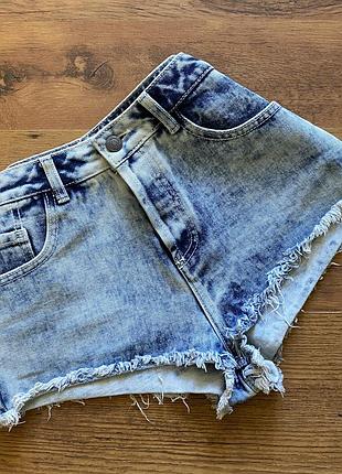Джинсовые шорты topshop