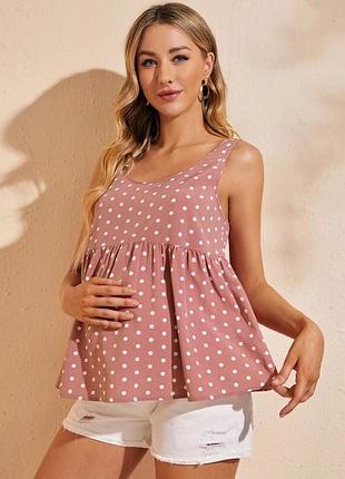 Блуза в горошок shein