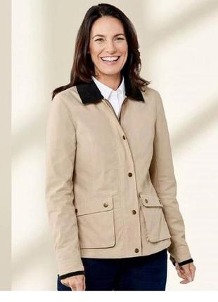 Светло-бежевая демисезонная женская  куртка esmara eur 42