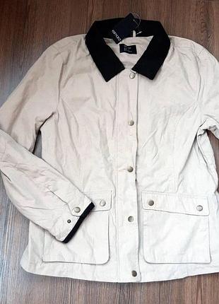 Світло-бежева жіноча демісезонна куртка esmara eur 42