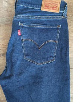 Джинси жіночі 710 super skinny levis6 фото