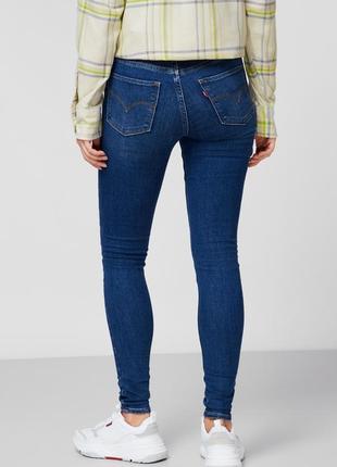 Джинси жіночі 710 super skinny levis1 фото