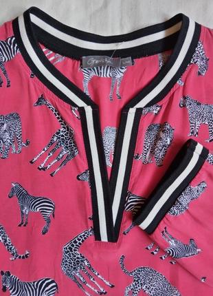 Натуральная блуза geisha