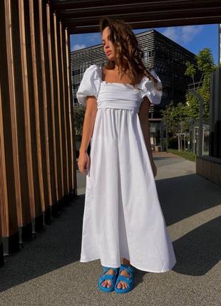 Платье коттон