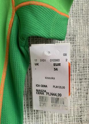 Нова ✅ неонова яскрава спортивна футболка німецького бренду jako / новая футболка неон салатового оранжевого цвета4 фото