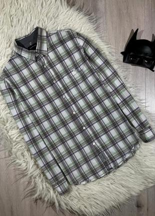 Модная рубашка в клетку calvin TER klein original интересное сочетание цветов