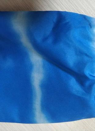 Стильна куртка вітровка тай-дай голуба підкладка бренд next 4-5-6років8 фото