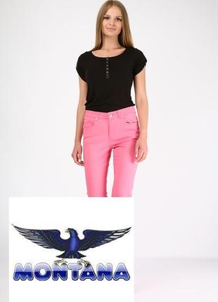 Жіночі джинси montana рожеві 10763 rainbow pin