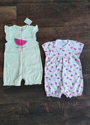 Пісочники на дівчинку cool club, песочники, ромпер, человечек на девочку 86 см