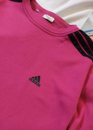 Рожевий лонгслив від adidas4 фото