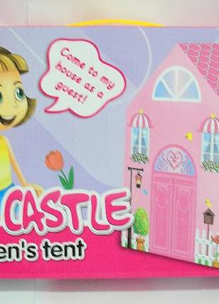 Дитячий ігровий намет будиночок для принцеси намет для дівчинки будиночок для дітей6 фото