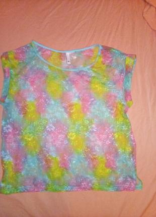 Кружевная футболка