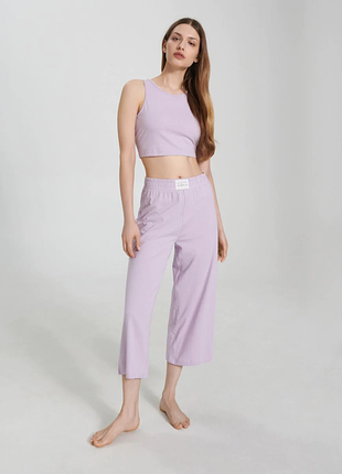 Крутая пижама кюлоты и топ