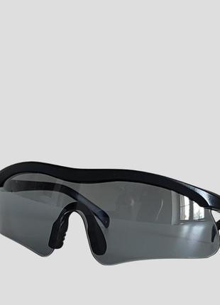 Защитные черные балистические очки с регулирующимися дужками3 фото