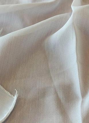 Тюль однотонный плотный айвори