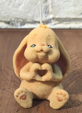 Свічка "зайка серденько"