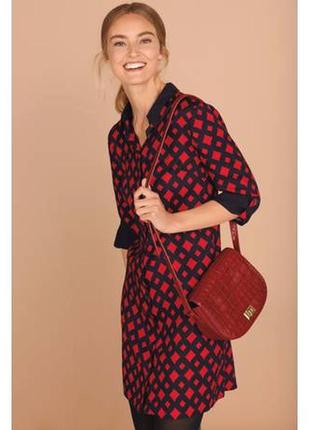 Hobbs-английское платье на пуговицах! р.-38