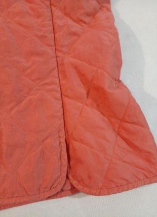 Ультралегка стьобана курточка з натурального шовку5 фото