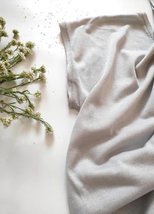 Трикотажна жіноча піжама сірого кольору4 фото