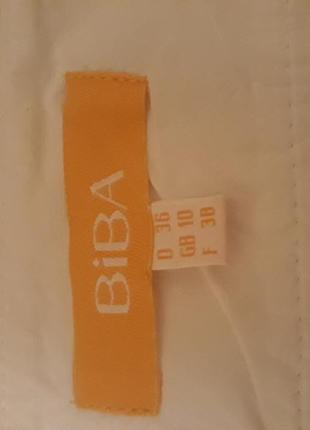 Юбка миди белая от британского бренда biba. оригинал!4 фото