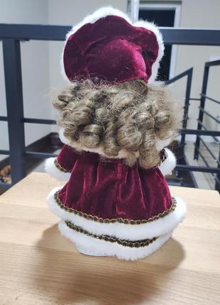 Порцеляновий колекційна лялька панночка. зимова колекція.3 фото