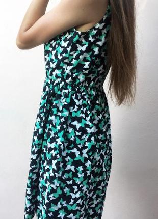 Літня сукня з метеликами3 фото