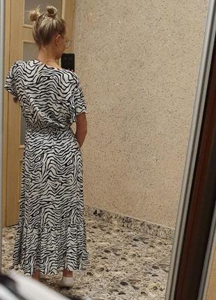 Плаття  зебра2 фото